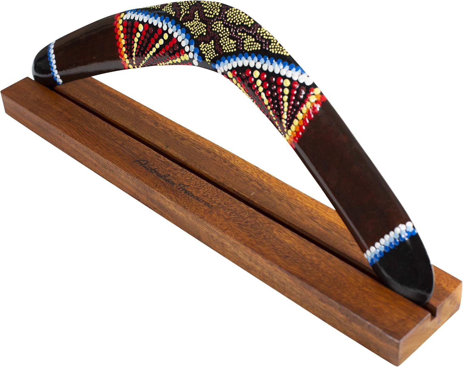Australian Treasures boomerang 50cm (19.6'') wood including hardwood