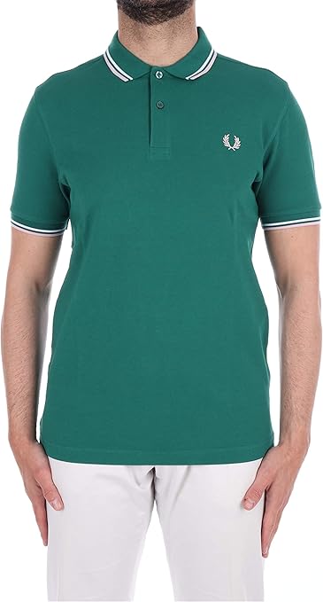fred perry polo verde