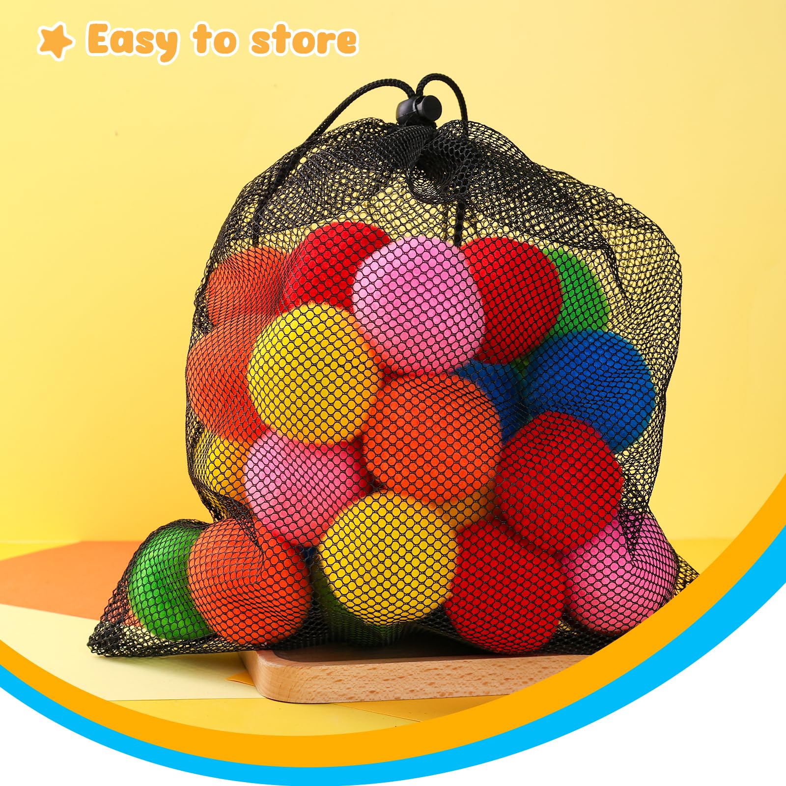 FUTUREPLUSX 36PCS Reusable Water Balls, Water Balloons Summer Toy Ball for Kids Pool Outdoor Play