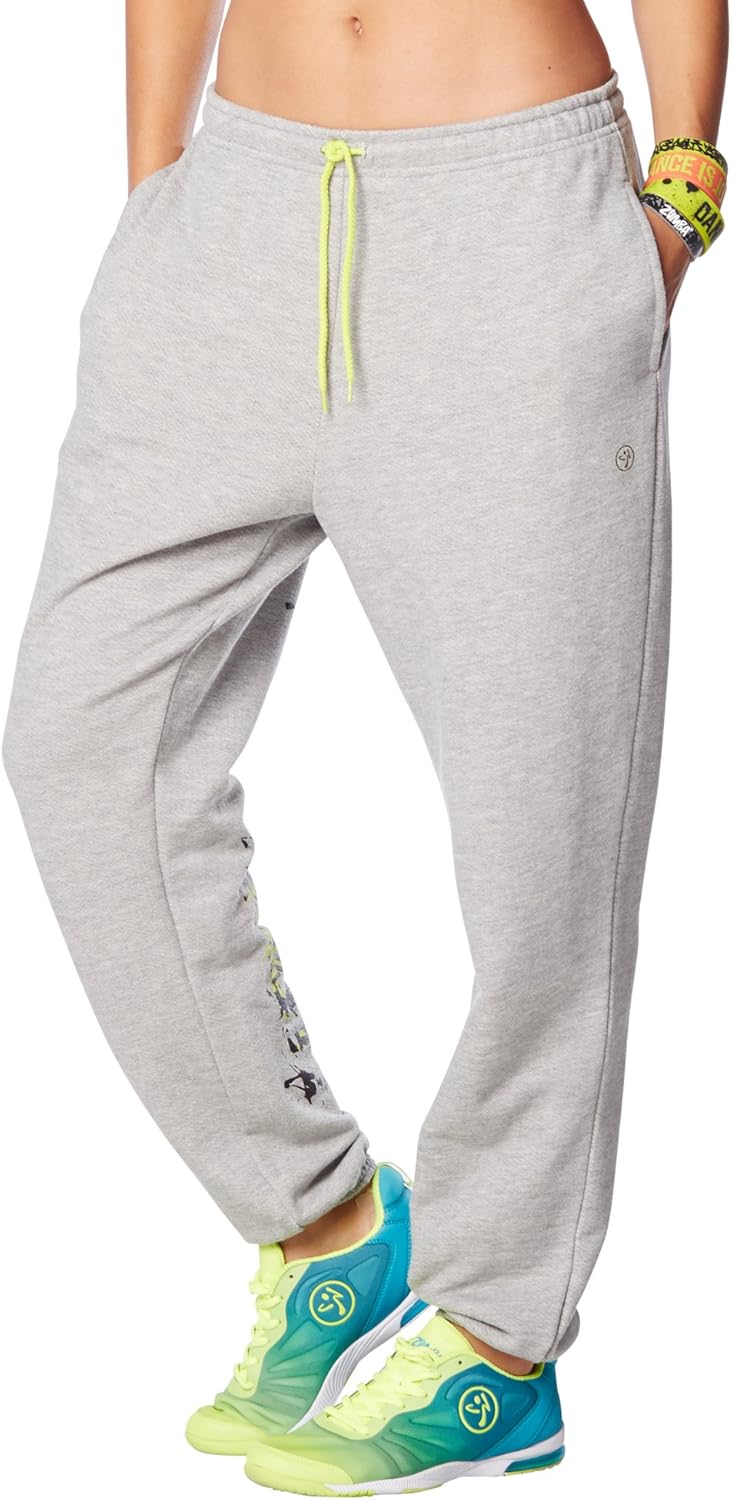 Zumba Fitness Dance is Sweatpants Pantalones, Mujer, Gris, XS ...