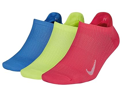 Buy Nike Women's Everyday Plus Lightweight Training Sock (3 Pair) (Multi-Color 1_M_SX7069-910 