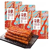 MKSDDF-latiao 68g/2.39oz 3 packs per pack Spicy strips gift pack Chinese classic snacks, vegetarian, casual snacks latio (Swe