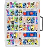 Case Compatible with Akedo Ultimate Arcade Warriors Starter Pack, Toy Storage for Battle Arena Controller &amp; Warrior Collector Mini Battling Action Figures, Holder for Akedo Game Playset (Box Only)