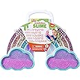 Play-Doh Nickelodeon Slime Brand Compound Rainbow Mixing Set, Pre Made with Add-in Charms, Kids Arts & Crafts Kit, Preschool Sensory Toys, Ages 4+