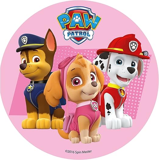 Tarta, tarta Foto aufleger Foto Paw Patrol (20) embalaje original