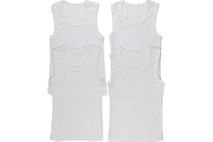 ToBeInStyle Boy's Pack of 4 Tank Tops