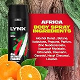Lynx Africa Body Spray Deodorant for Men 6 Pack 200ml 48H Odour Protection view 9