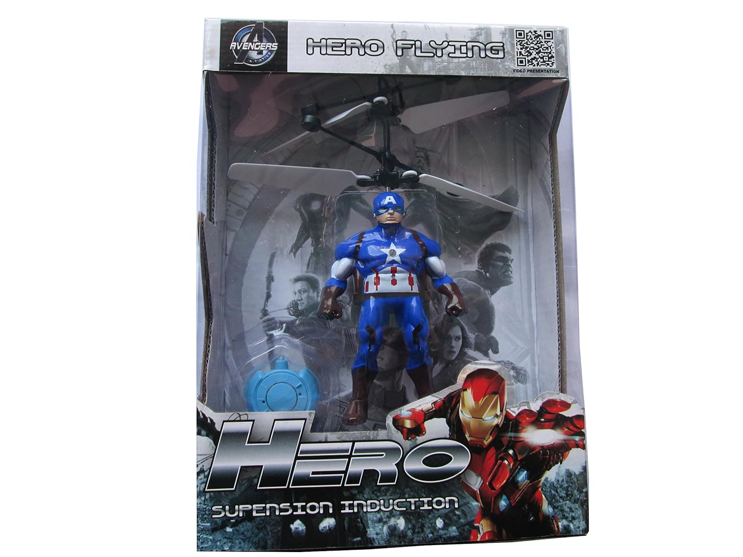 captain america flying toy