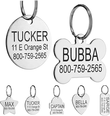 small dog tags engraved