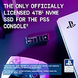 WD_BLACK SN850P 4TB PS5 SSD Officially Licensed M.2 NVMe Heatsink view 2
