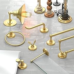 Gatco 5056 Designer II Robe Hook, Brushed