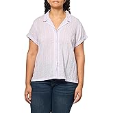 Eddie Bauer WW SS Packable Camp Shirt Orchid