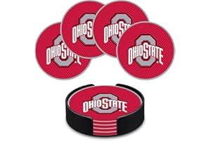 Rico Industries NCAA 4pack Coaster Set - Classic Favorites