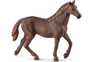 Schleich Horse Club, Realistic Toys for Girls and Boys, English Thoroughbred Mare Horse Figurine, Ages 5+