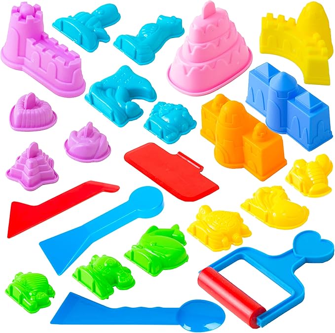 kinetic sand sandbox & molds