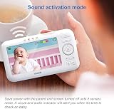 VTech LM808-1W Baby Monitor with Camera 5" Screen 300m Night Vision view 8