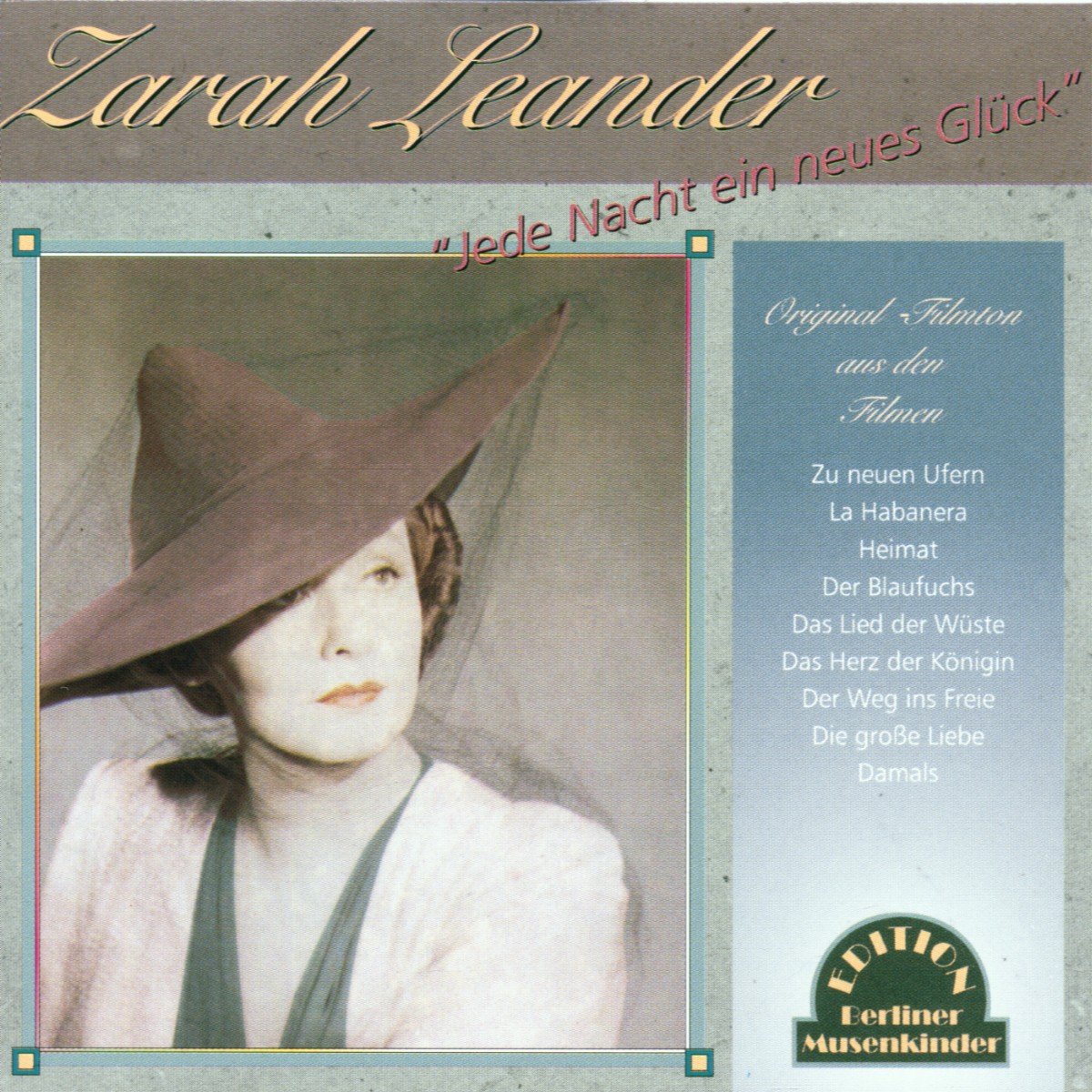 Zarah Leander Jede Nacht Ein Neues Glück