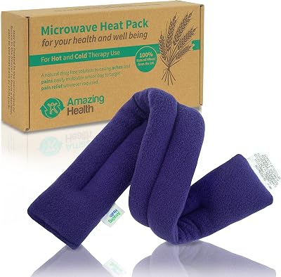 Amazing Health Microwave Wheat Bag Extra Long 70cm Unscented British Made