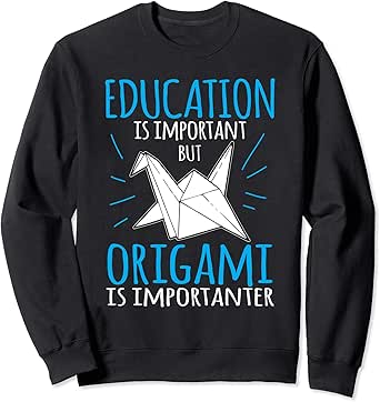 Amazon.com: Origami Is Important Funny Japanese Culture ...