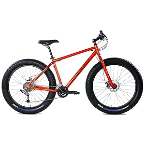 Aluminum Fat Bikes with Powerful Disc Brakes Gravity Monster Mens Fat Tire Bicycle 26" x 4"