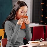 Utopia Kitchen Cotton Blend Napkins 12 Pack 46x46 cm Orange view 9