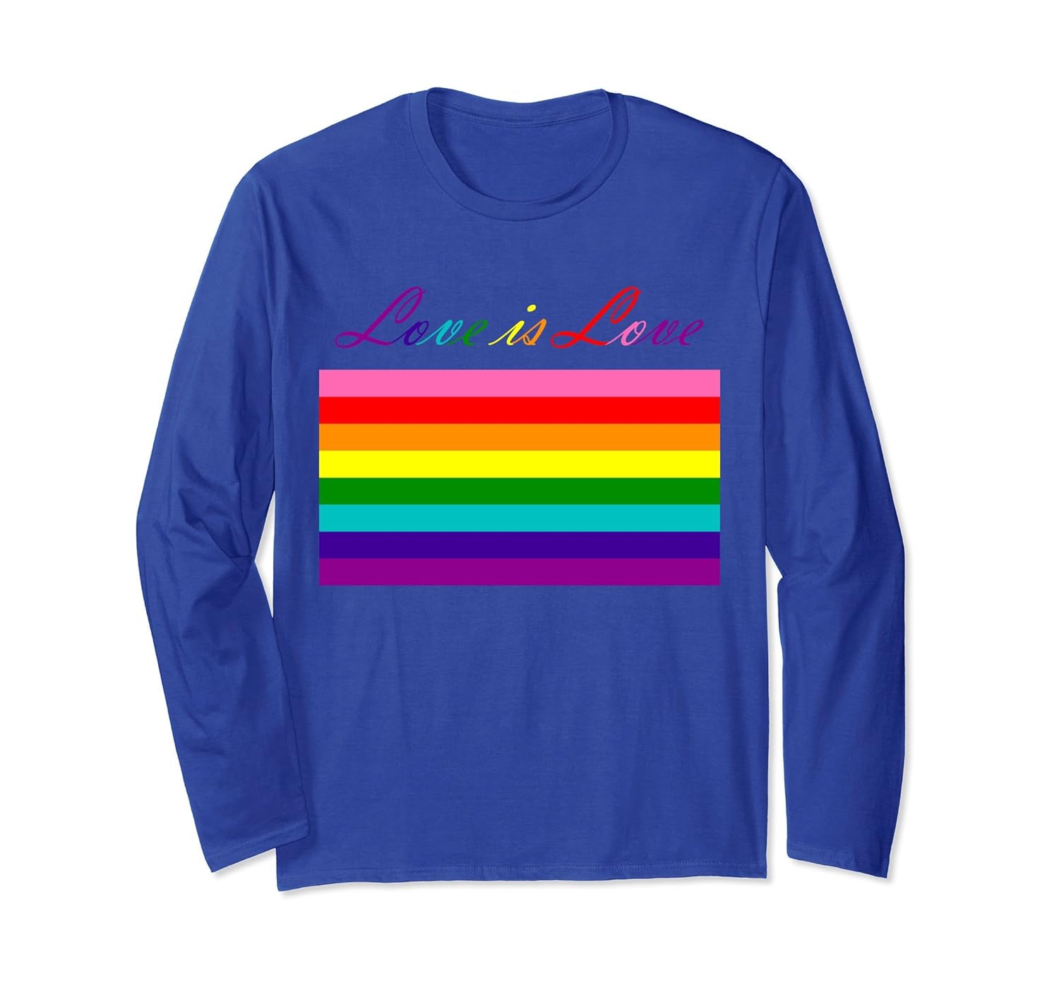 Love is Love LGBT Rainbow Flag Original 8 Stripes Design-ANZ