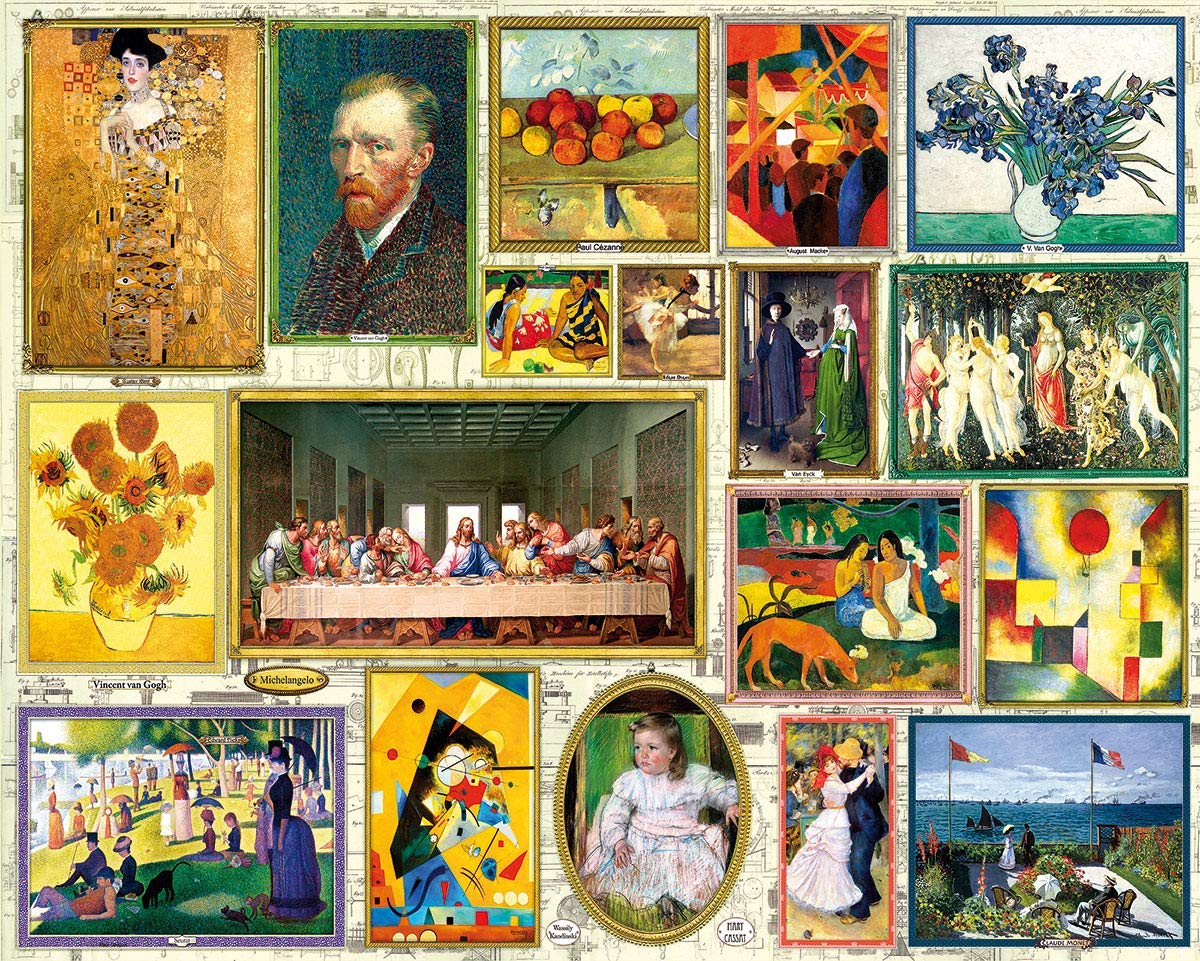 Great Art 1000pc Jigsaw Puzzle