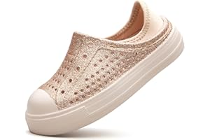 EasyStar Toddler Summer Water Shoes Kids' EVA Sandals with Cushioned Fabric Heel