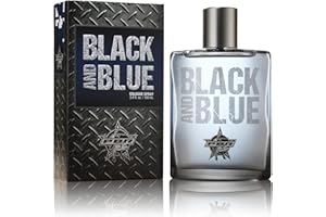 TRU FRAGRANCE BEAUTY Tru Western PBR Black and Blue Men's Cologne, 3.4 fl oz (100 ml) - Crisp, Fresh, Spirited