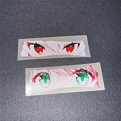 Horayten Car Stickers Anime Girl Peeping Eyes