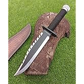 Rambo Knife, Full Tang 12-Inch Blade, Rambo Replica Knives Sheath, Handmade, Hunting Camping Survival