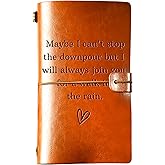 Etigifry Friendship Gifts for Women, Friend Leather Journal, 140 Page Refillable Writing Journal, Best Friend Gift for Women, Valentines Day Birthday Gifts for Best Friend Women, Bestie, BFF
