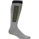 Burton Men&rsquo;s 2-Pack Weekend Midweight Winter Socks &ndash; Warm Snowboard Socks with Arch Support &amp; Reinforced Toe &amp; Heel