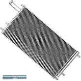 Air Conditioning A/C Condenser Compatible with Cadillac/Chevrolet/GMC #4283 | Compatible with Escalade ESV, Silverado 1500 LD Suburban 3500 HD Sierra 1500 and Yukon XL # 4283, 84496856, 84537373