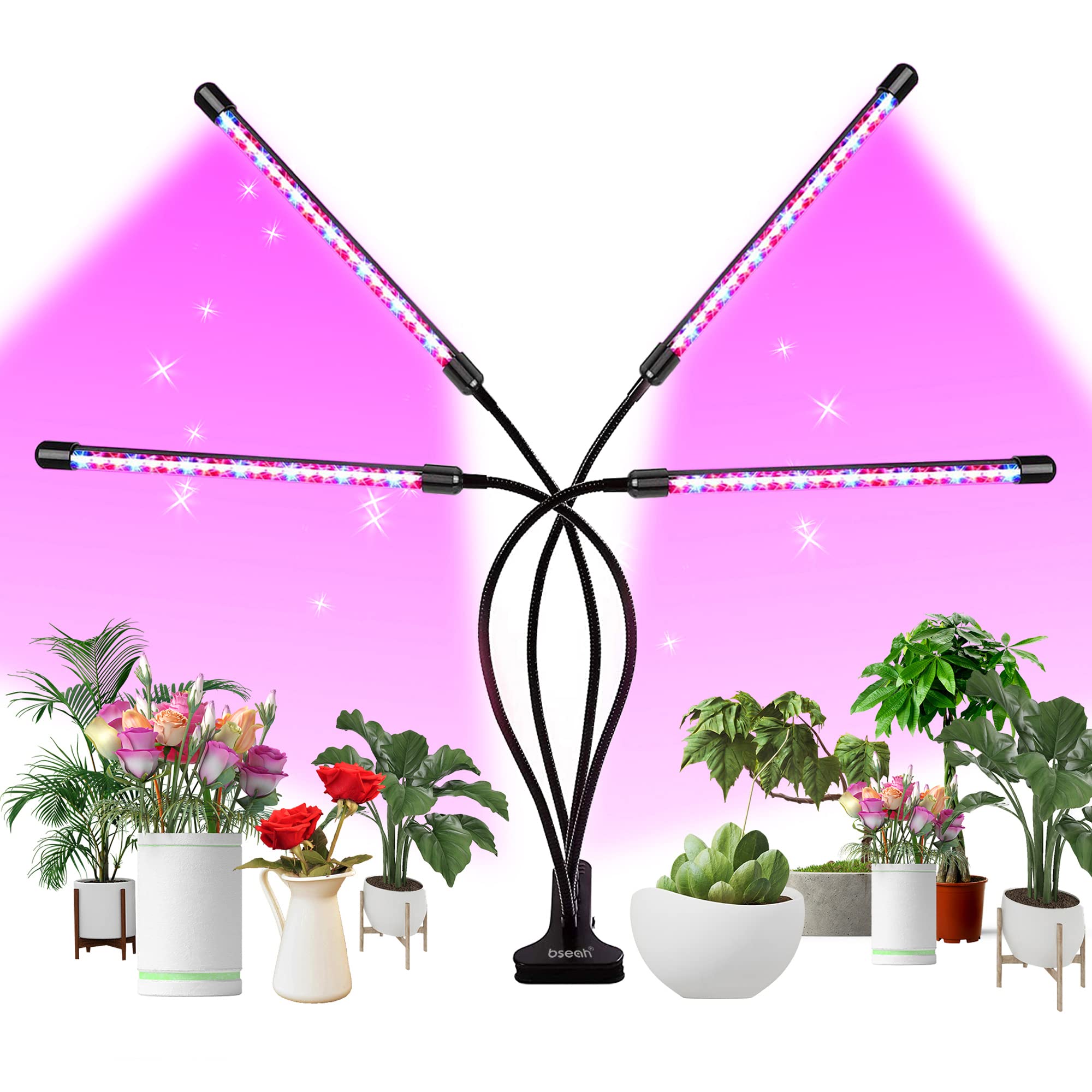bseah Grow Light Plant Light Indoor Plants (4-Head)