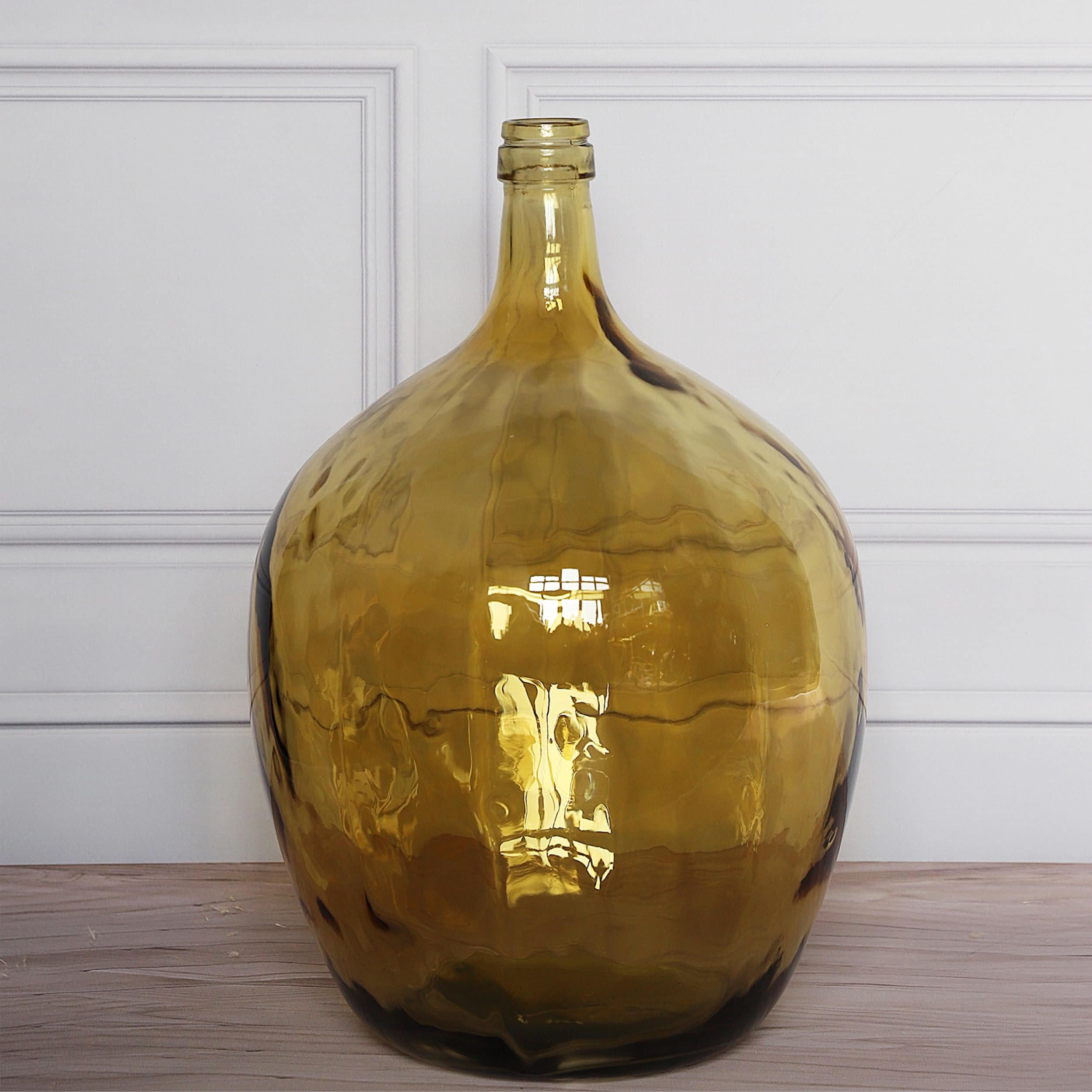 Mua 21" Tall Extra Large Glass Floor Vase for Pampas Grass Plants