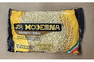 La Modern Pasta Alphabet Letras, 200g