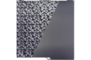 PET PEO Double Sided Build Plate for Anycubic Kobra 3, 3D Printer Smooth PET + Smooth PEO Print Bed Platform for Kobra 3, Kob