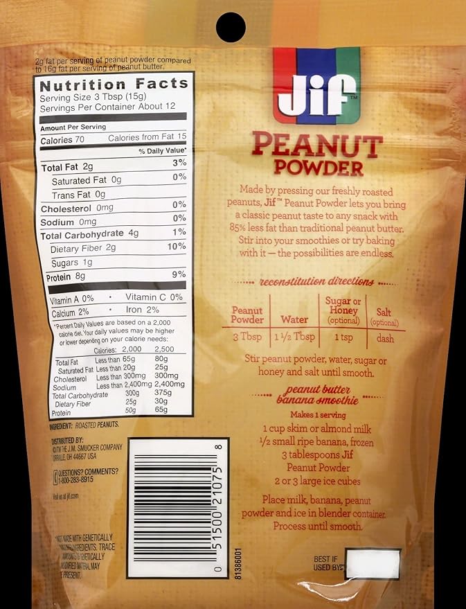 34 Jiffy Peanut Butter Nutrition Label Labels Design Ideas 2020
