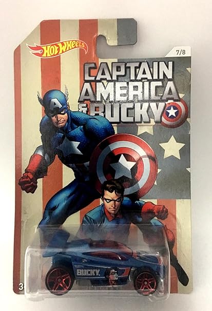 hot wheels captain america series