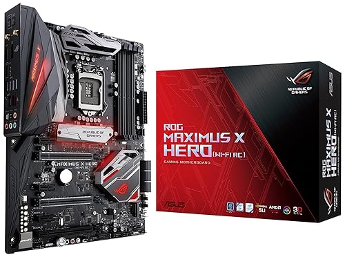 ASUS ROG Maximus X Hero LGA1151 (Intel 8th Gen) DDR4 DP HDMI