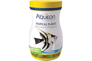 Aqueon Tropical Fish Food Flakes, 7.12 Ounces