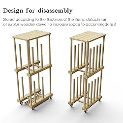 UNZERO Art Storage Rack, Art Canvas Storage, Art