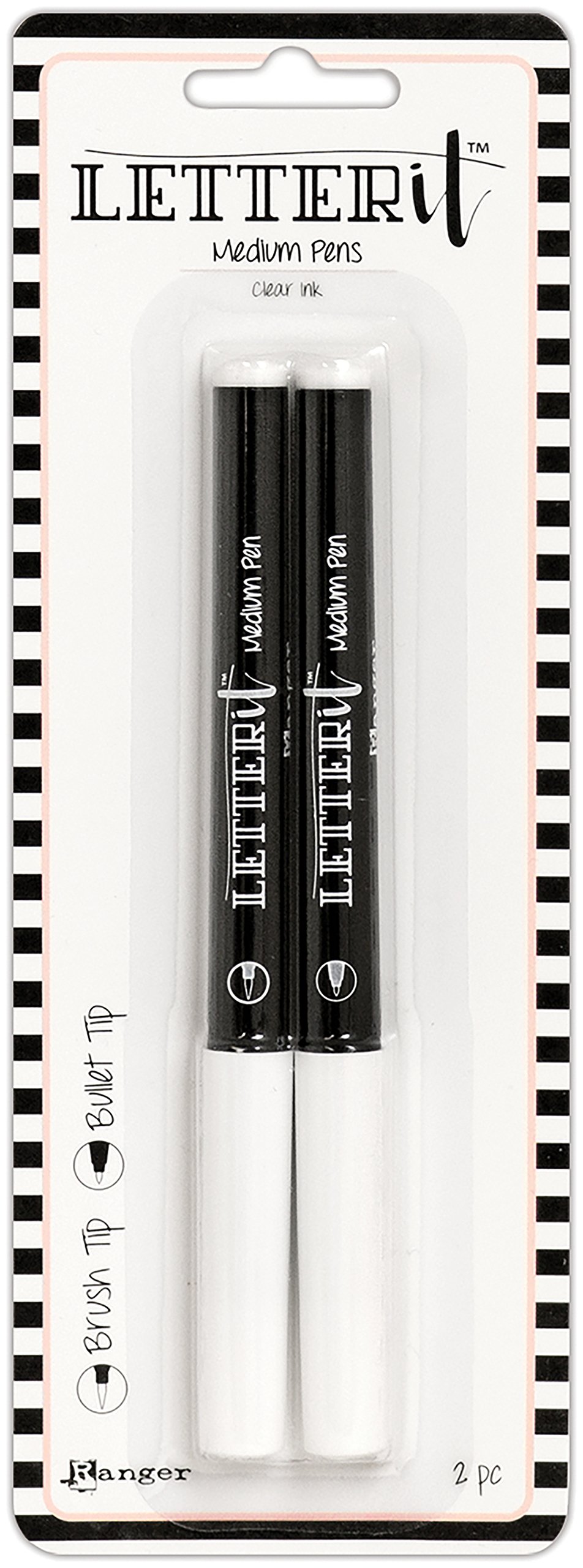 Ranger Pens Set 1, Synthetic Material, Multi-Colour, 2 Count (Pack of 1)