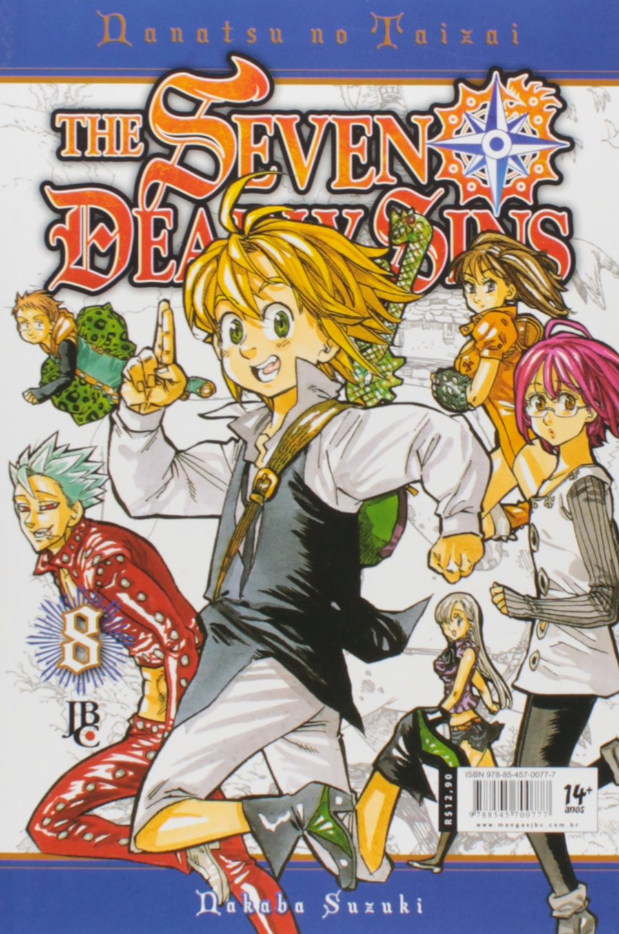 nanatsu no taizai todos os volumes