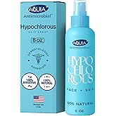 Hypochlorous Acid Spray for Face and Skin; Facial Cleanser | 8oz Face Mist | Antimicrobial Hypochlorous Acid Spray for Skin, Acne, Rash, Eczema, Wound | Topical Facial Cleanser Sprays; Smart Skincare