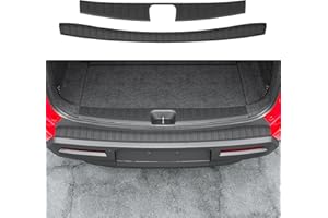 xipoqix Rear Bumper Protector Compatible with 2022-2025 Nissan Pathfinder Rear Bumper Guard 2PCS TPE Trunk Sill Protector Replacement for 2022-2025 Nissan Pathfinder Accessories