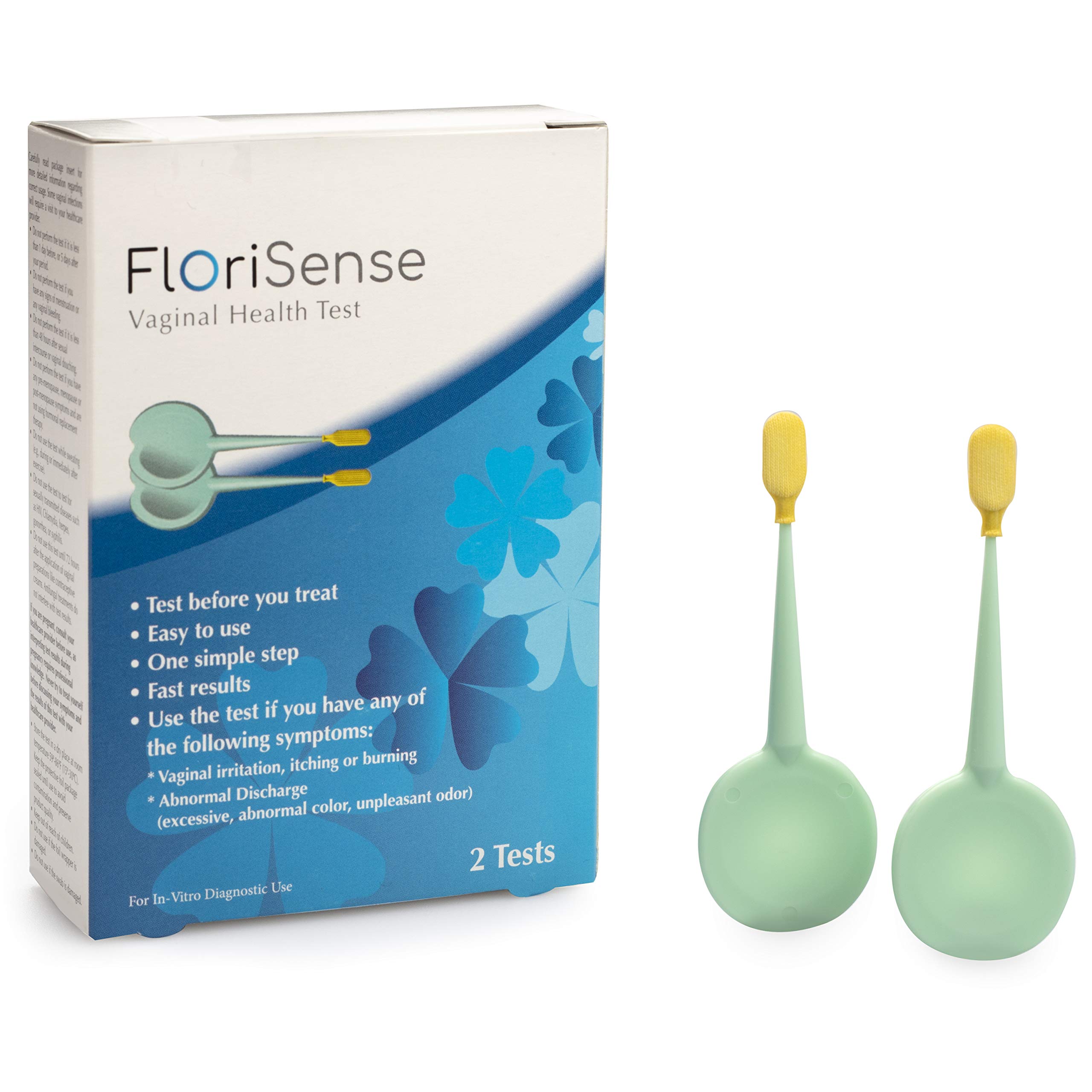FloriSense Vaginal Health pH Test Kit OTC Vaginal Acidity Test
