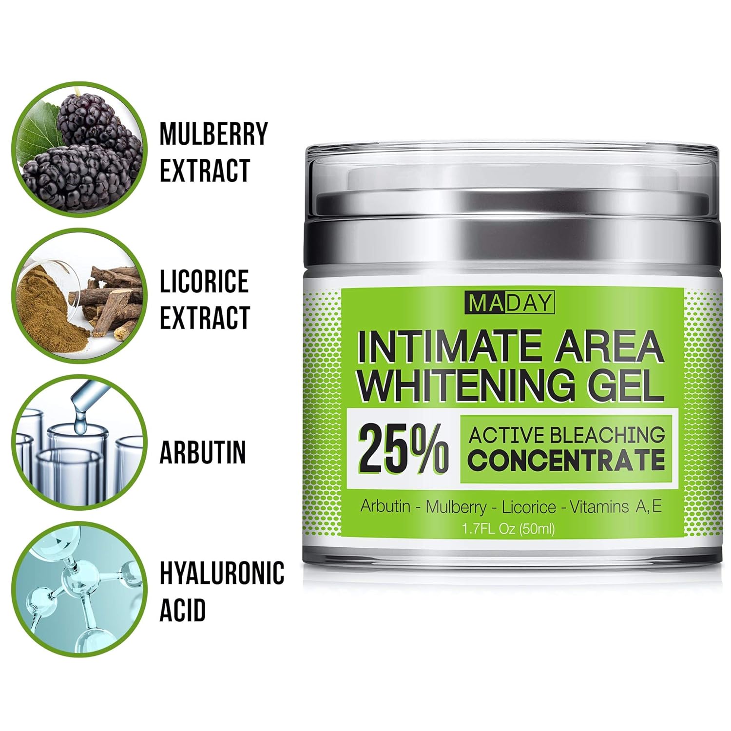 maday intimate whitening cream