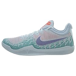 Nike Men's Mamba Rage Basketball Shoes White/Hyper Grape/Green